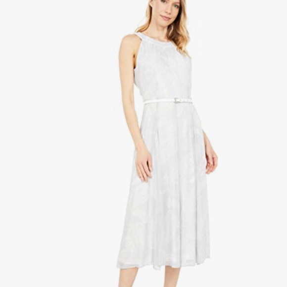 Tommy Hilfiger Metallic Halter Dress - Picture 1 of 4